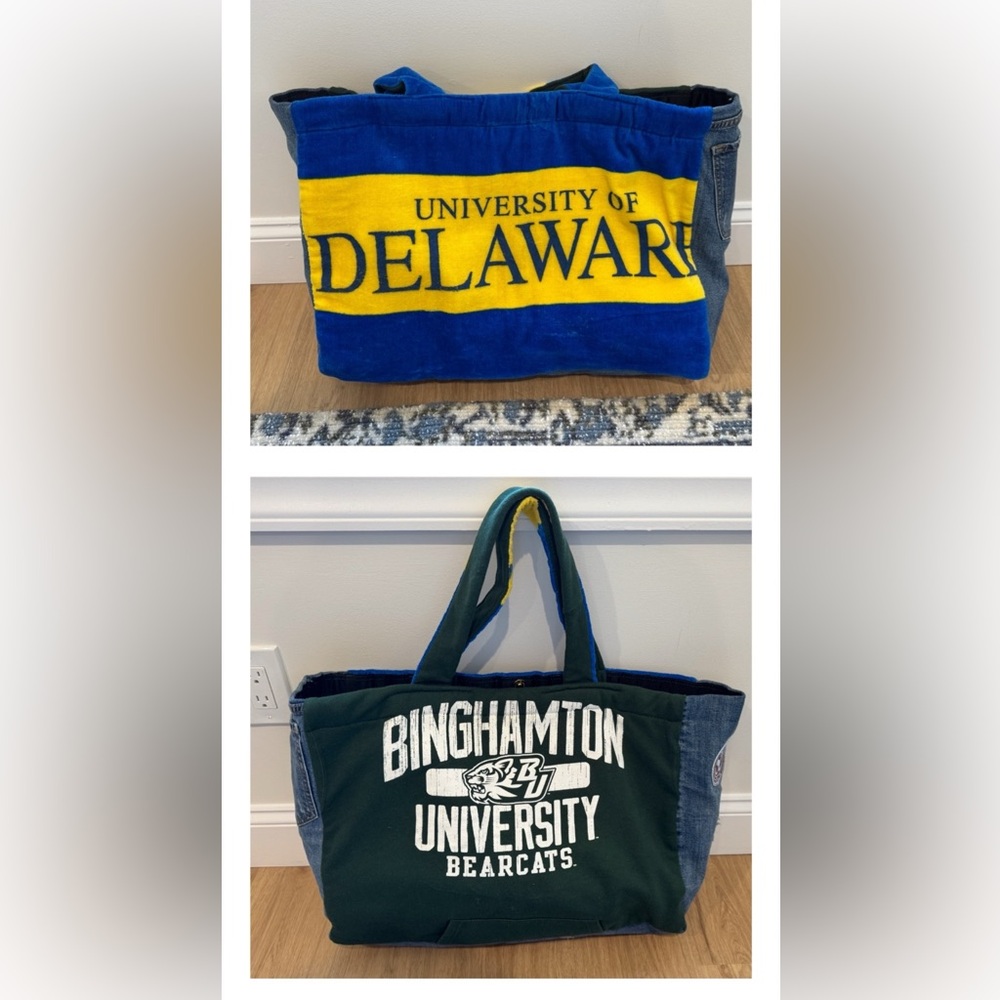 Salvage Sacs Custom UDEL & Binghamton Tote